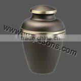 Classic Metal Urns for Home Used | Brass Plated Urns | Decorative Urns thumbnail-1