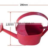 Beautiful Unique Steel Metal Red Watering Can