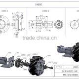 6mm 3 Piece Black Anodized Coupling Sets 18005 thumbnail-5