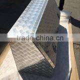 Aluminum Tool Box, Diamond Plated, Silver thumbnail-6