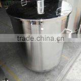 Movable Stainless Steel Wine Barrel 200 Liter thumbnail-2