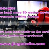 JMDM economic 3D4D5D film motion file editor software