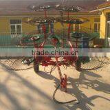 Tractor 3 Point Linkage Straw Alfafa Collecting Machine Mini Hay Rake thumbnail-6