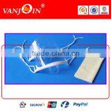 Clear Transparent Sanitary Mask With PERMANENT & DOUBLE SIDED Anti-Fog Shield thumbnail-5