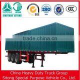 50t Truck Trailer 3 Axle Box Trailer Van Cargo Semi Trailer in China for Sale thumbnail-4
