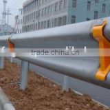 Hot dipped galvanized highway guardrail of two waves