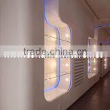 High Quality Seamless Built Corian Wall thumbnail-1