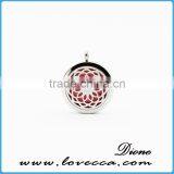 Classial Essential Oil Diffuser Stainless Steel Aromatherapy Necklace Diffuser Pendant thumbnail-6