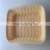 Handmade Cheap Weaving PP Plastic Bread Basket thumbnail-3