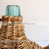 Vintage French Wicker Demijohn thumbnail-3