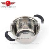 Insulation Handle High Quality Houseware Cheap Stainless Steel Cooking Pot Set/camping Pot thumbnail-4