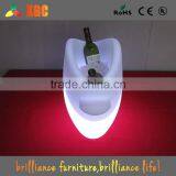 Big PE Plastic Made Gowing LED Bottle Ice Bucket,led Bottle Cooler for Bar and Pub thumbnail-2