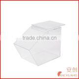 Stackable Food Bin With Removable Divider thumbnail-3