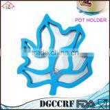 Promotional Free Gift Maple Leaf Design Silicone Placemat Pot Holder thumbnail-1