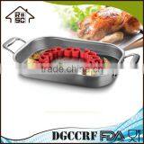 NBRSC Reusable 100% Food Grade Kitchen Silicone Chicken Roasting Rack thumbnail-1