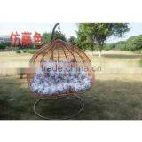 Garden Double Rattan Egg Chair thumbnail-2