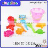 Funny Plastic Bucket Sand Toy and Mold Beach Toys thumbnail-2