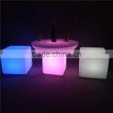 Modern Furniture VIP Lounge Furniture LED Light up Bar Table for Nightclub Pub Events thumbnail-2