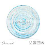 Colorful Dinnerware Set Ceramic Dinner Set Blue Color High Quality Dinner Set for 4 Person thumbnail-3