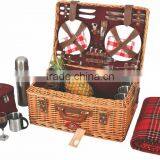 Wholesale Made in China Mini Portable Handmade Wicker Fast Food Willow Basket thumbnail-6