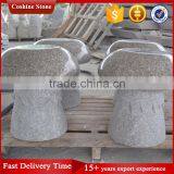 China Red Granite Garden Stone Bench Cheap Price thumbnail-1
