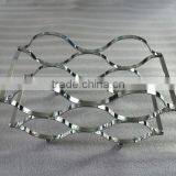 Chrome Metal Wine Rack thumbnail-2