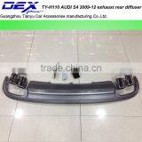 High Quanlity Stainless Steel Exhaust Tip With Rear Diffuser For A~udi S4 2009-12 thumbnail-1