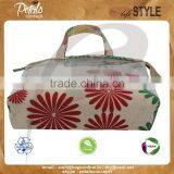 Customize See Through PVC/ PP Laminated Juco Bag With Pouch thumbnail-4