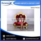 High Quality Fibreglass Christmas Santa Throne thumbnail-4