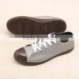 Low Height Lace up Injection Waterproof Fashion Girls Boys Rain Boots Shoes Supplier Manufacturer thumbnail-3