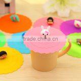 Eco-friendly & FDA Standard Silicone Coffee Cup Lids thumbnail-1