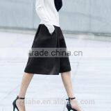 NEW Fashion Casual High Pleat Waisted A -line Skirt Guangzhou Clothing thumbnail-3