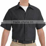 Mens Summer Short Sleeve t Shirt Workwear Uniform Shirts thumbnail-3