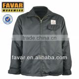 100% cotton canvas heavy winter jacket for oil worker men