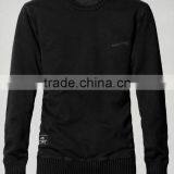 Men Long Sleeve Round Collar Sweater