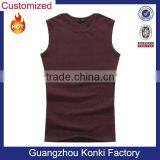 Men Cotton Spandex Basquiat Crown Tank Tops thumbnail-1