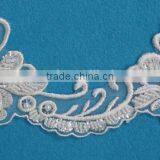 Factory Wholesale Decorative Beaded Lace Border Trims With Free Sample thumbnail-3