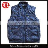 Logo Available Custom Men Jacket Vest Fashion thumbnail-2