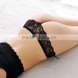 Stock Summer Style Double Bowknot Transparent Sey Panties Women Lace Thongs Sey G String T Back Lady Briefs Seamless Underwear w thumbnail-3