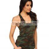 Girls Military Camouflage Camo Racer Back Tank Tops Wholesale thumbnail-4
