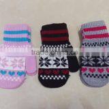 Knit Cheap Kids Mittens Funny Cute Colored Magic Children Gloves Wholesale thumbnail-3