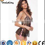 2017 Tinaluling Ladies Black Lace Bra Set Slim Fit Sexy Lingerie Manufacture thumbnail-3