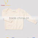 Selling Knitted Boys Cashmere Sweaters Design Beige thumbnail-2
