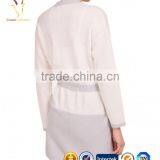 2016 New Fashion Cashmere Long Coat Women Belted Coats for Women thumbnail-3