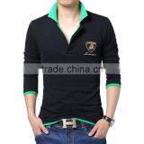Custom Design Sewing Logo Brand Polo Shirt thumbnail-5