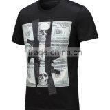 2017 China Garment Factory Personalized Customized Brand 3D Print 100%Cotton Private Label Logo Cheap Eco Promotion Men T Shirt thumbnail-2