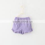 Hot Shorts Girls Ruffle Leggings Baby Girls Summer Pants, Solid Color Children Flounced Shorts thumbnail-4