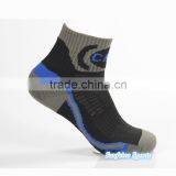 Men's Outdoor Quick-dry Fiber Running Sports Basketball Socks~Soft Thick Stripe Restoring Socks~Accept Custom thumbnail-4