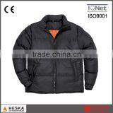 Custom Black Travel Bomber Winter Man Jacket thumbnail-1