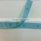 Colored Plastic Snap Button Tape for Garment, Polyester Tape, Press Snap Button thumbnail-1